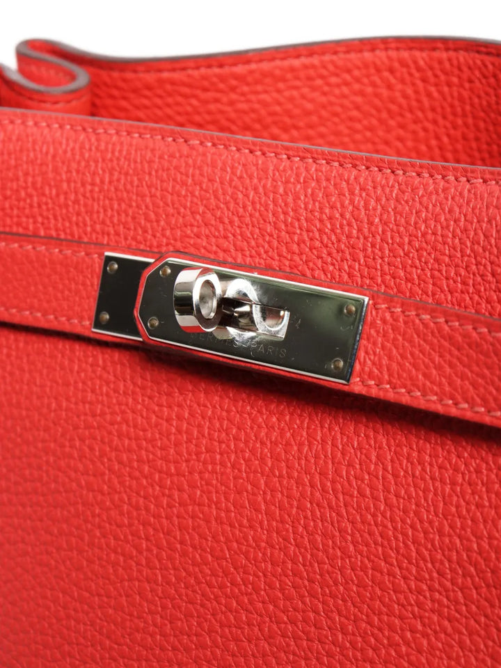 Hermes Pre Owned 2014 So Kelly Leather Shoulder Bag — Same as shown — Size One Size — Detail View