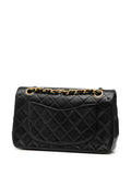 Chanel Pre Owned 1991 1994 Small Classic Lambskin Double Flap Shoulder Bag — Same as shown — Size One Size — Back View