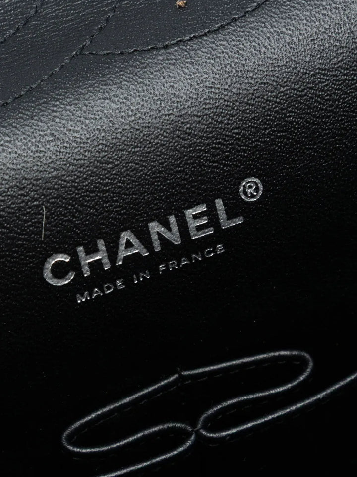 Chanel Pre Owned 2010 2011 Maxi Classic Patent Double Flap Shoulder Bag — Same as shown — Size One Size — Lifestyle View