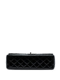 Chanel Pre Owned 2010 2011 Maxi Classic Patent Double Flap Shoulder Bag — Same as shown — Size One Size — Top View