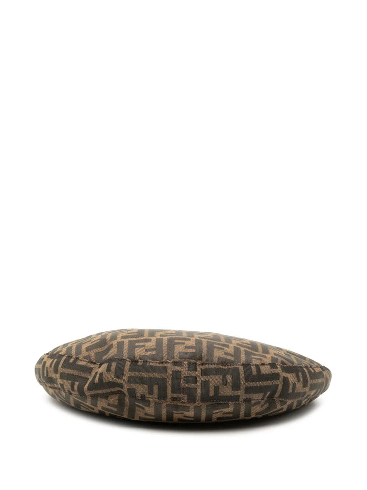 Fendi Pre Owned 20Th Century Zucca Canvas Croissant Hobo Shoulder Bag — Same as shown — Size One Size — Top View
