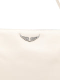 Zadigvoltaire Jim Wings Detail Top Handle Shoulder Bag — Same as shown — Size One Size — Top View