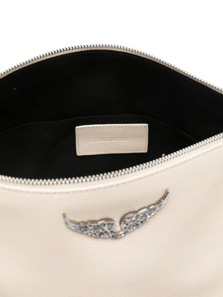 Zadigvoltaire Jim Wings Detail Top Handle Shoulder Bag — Same as shown — Size One Size — Detail View