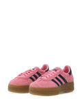 adidas Handball Spezial Bold Three-Stripes Platform — Pink — Size US M 3.5 - US W 5 — Side View