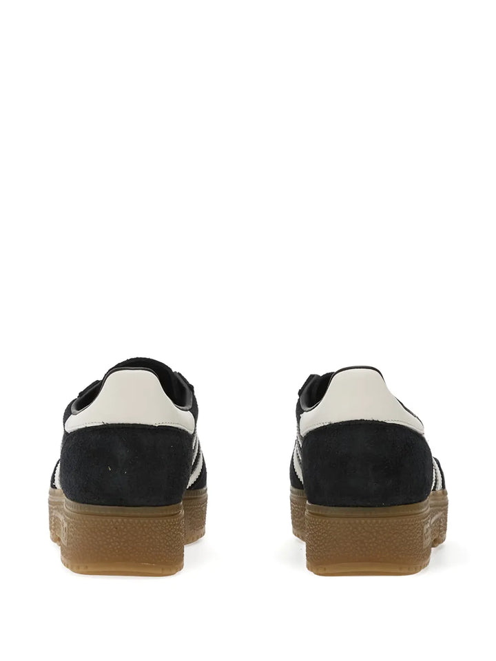 adidas Handball Spezial Bold Stripes — Black — Size US M 3.5 - US W 5 — Back View