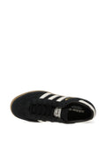 adidas Handball Spezial Bold Stripes — Black — Size US M 3.5 - US W 5 — Top View