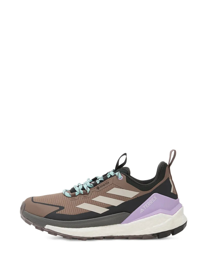 adidas Free Hiker 2.0 Striped — Brown — Size US M 3.5 - US W 5 — Lifestyle View
