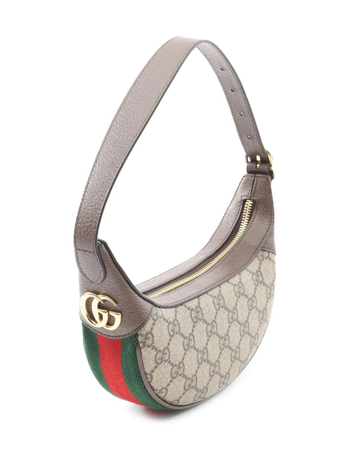 Gucci Pre Owned 2016 2025 Mini Gg Supreme Ophidia Shoulder Bag — Same as shown — Size One Size — Back View