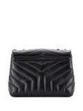 Saint Laurent Pre Owned Loulou Matelasse Chevron Leather Small Shoulder Bag — Same as shown — Size One Size — Back View