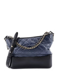 Chanel Pre Owned Gabrielle Quilted Aged Calfskin Medium Hobo Bag — Same as shown — Size One Size — Front View