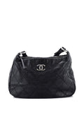 Chanel Pre Owned On The Road Quilted Leather Hobo Bag — Same as shown — Size One Size — Front View
