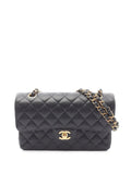 Chanel Pre Owned 2021 2025 Small Classic Caviar Double Flap Shoulder Bag — Same as shown — Size One Size — Front View
