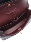 Chanel Pre Owned 2021 2025 Small Classic Caviar Double Flap Shoulder Bag — Same as shown — Size One Size — Top View