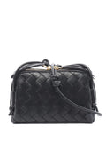 Bottega Veneta Pre Owned 2020S Intrecciato Leather Shoulder Bag — Same as shown — Size One Size — Front View