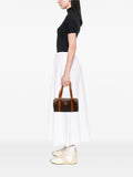 Celine Pre Owned 1994 Macadam Coated Canvas Shoulder Bag — Same as shown — Size One Size — Side View