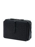 Bottega Veneta Pre Owned 2012 2025 Nappa Intrecciato Belt Flap Camera Bag Shoulder Bag — Same as shown — Size One Size — Back View