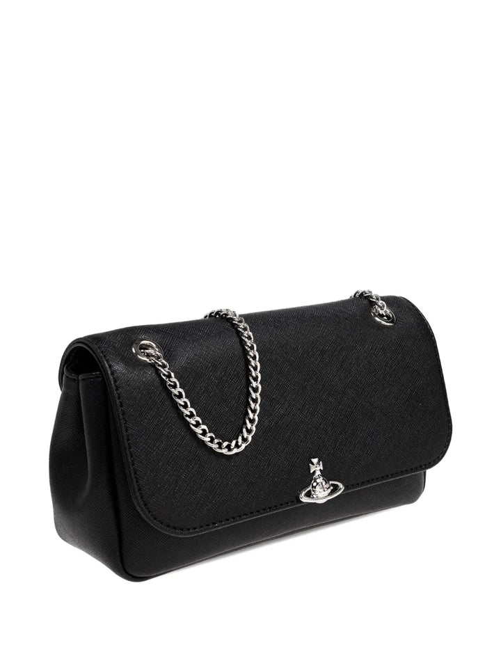 Vivienne Westwood Orb Plaque Shoulder Bag — Same as shown — Size One Size — Top View