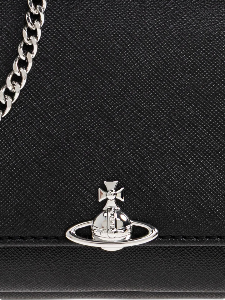 Vivienne Westwood Orb Plaque Shoulder Bag — Same as shown — Size One Size — Lifestyle View