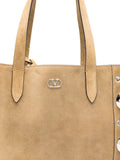 Valentino Garavani Nellcote Eyelet Studded Shoulder Bag — Same as shown — Size One Size — Top View
