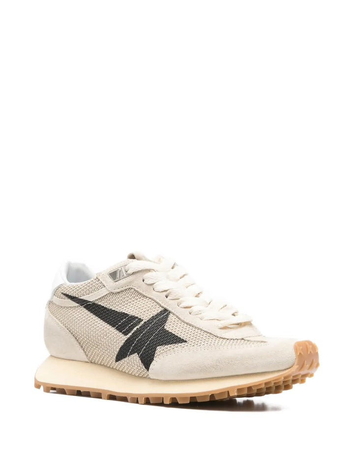 Golden Goose Marathon Lace-Up — Beige — Size US M 3.5 - US W 5 — Side View