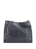 Saint Laurent Pre Owned Niki Shopping Tote Matelasse Chevron Leather Large Shoulder Bag — Same as shown — Size One Size — Side View