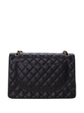 Chanel Pre Owned 2019 Maxi Classic Caviar Double Flap Shoulder Bag — Same as shown — Size One Size — Back View