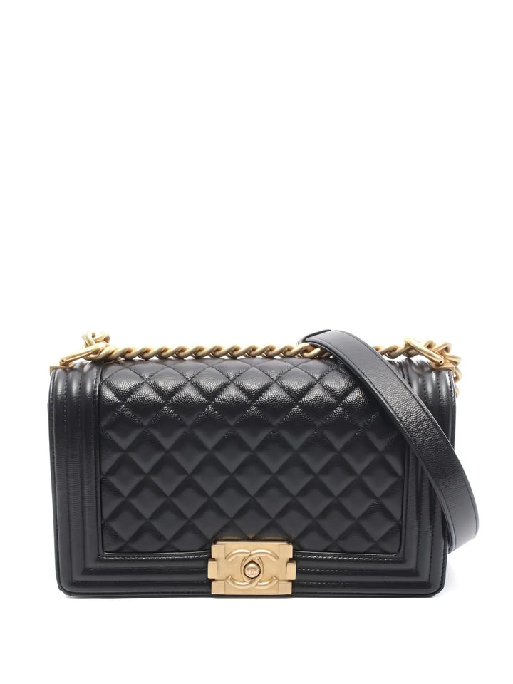 Chanel Pre Owned 2019 Boy Chanel Shoulder Bag — Same as shown — Size One Size — Front View