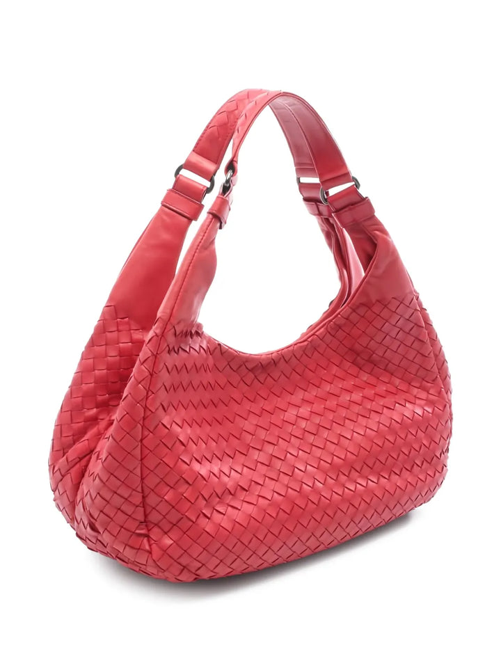 Bottega Veneta Pre Owned 00S Medium Campana Intrecciato Shoulder Bag — Same as shown — Size One Size — Side View