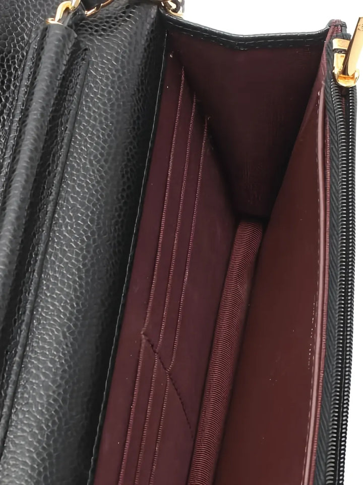 Chanel Pre Owned 2019 Quilted Chain Wallet — Same as shown — Size One Size — Back View