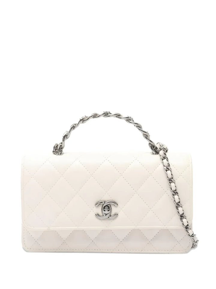 Chanel Pre Owned 2020S Matelasse Phone Case Shoulder Bag — Same as shown — Size One Size — Front View