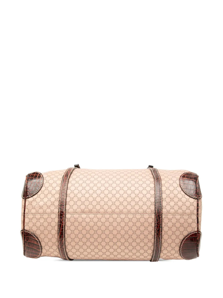 Celine Pre Owned 2007 Macadam Canvas Shoulder Bag — Same as shown — Size One Size — Top View