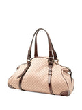 Celine Pre Owned 2007 Macadam Canvas Shoulder Bag — Same as shown — Size One Size — Back View