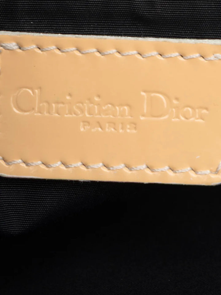 Christian Dior Pre Owned 2002 Mini Diorissimo Coated Canvas Saddle Pochette Shoulder Bag — Same as shown — Size One Size — Lifestyle View