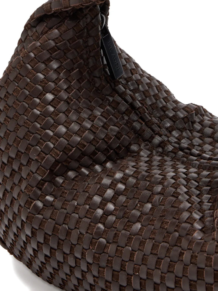 St Agni Mini Bon Bon Woven Satchel — Same as shown — Size One Size — Back View
