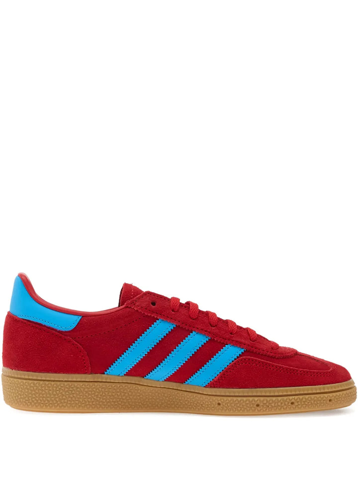 adidas Handball Spezial Suede — Red — Size US M 3.5 - US W 5 — Front View