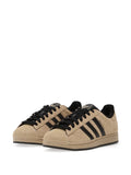 adidas Superstar Ii Three-Stripe Sneakers — Beige — Size US M 9.5 - US W 11 — Side View