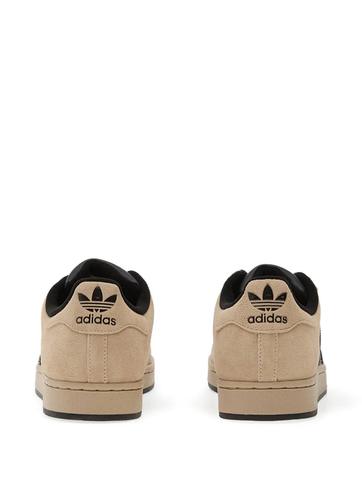 adidas Superstar Ii Three-Stripe Sneakers — Beige — Size US M 9.5 - US W 11 — Back View