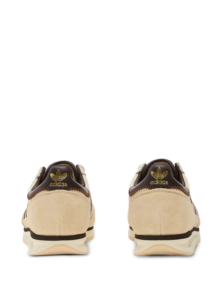 adidas Sl 72 Rs Striped Low-Top Sneakers — Beige — Size US M 8 - US W 9.5 — Back View