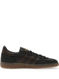 adidas Handball Spezial Lace-Up Sneakers — Black — Size US M 8.5 - US W 10 — Front View