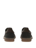adidas Handball Spezial Lace-Up Sneakers — Black — Size US M 8.5 - US W 10 — Top View