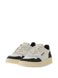 Autry Medalist Low Wom Leather — White — Size US M 3.5 - US W 5 — Side View