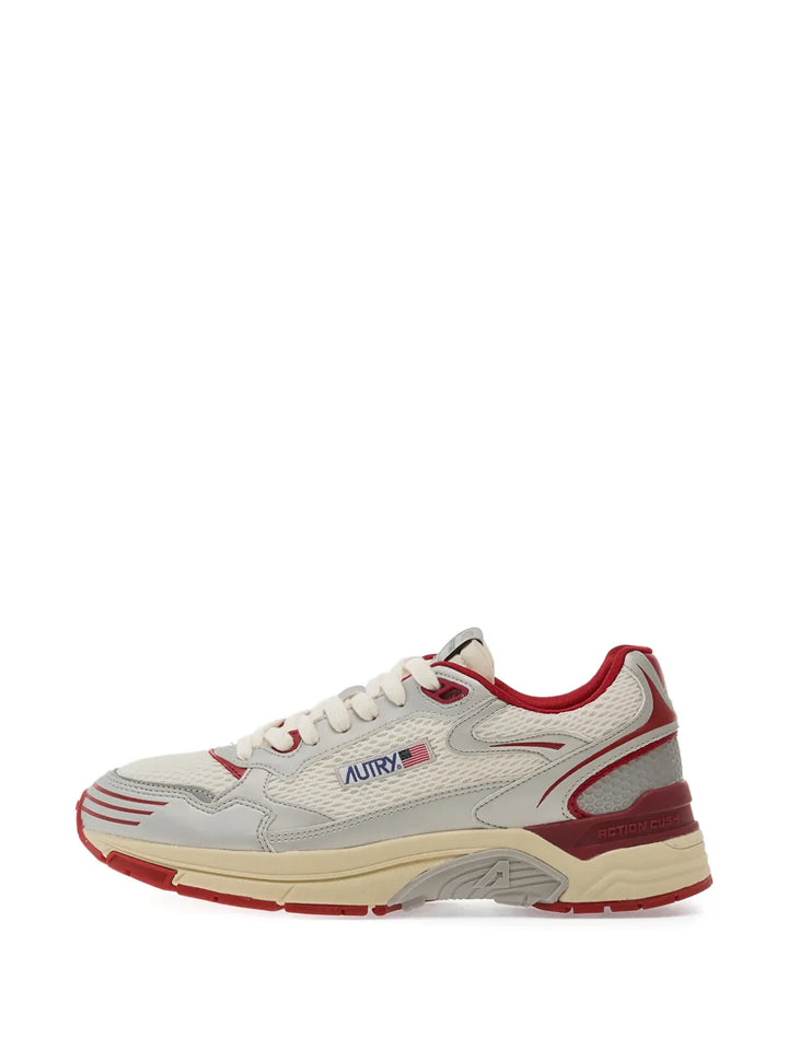 Autry Hyperway Low-Top — White — Size US M 3.5 - US W 5 — Back View