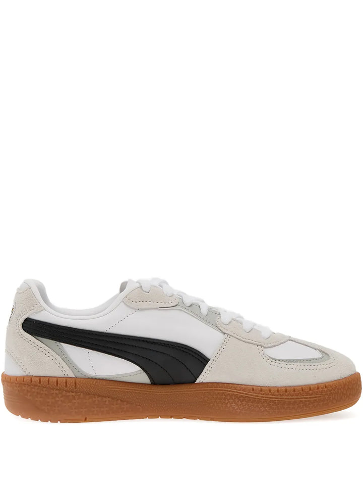 PUMA Palermo Moda Wns Lace-Up — White — Size US M 3.5 - US W 5 — Front View
