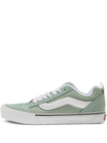 Vans Knu Skool Stripe — Green — Size US M 3.5 - US W 5 — Front View