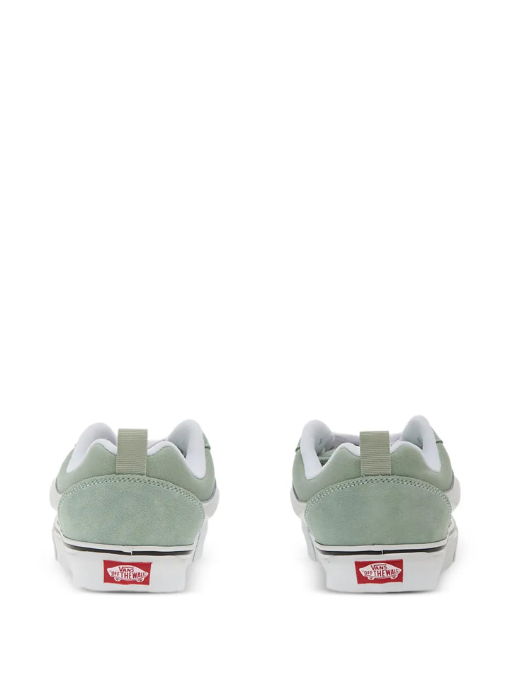 Vans Knu Skool Stripe — Green — Size US M 3.5 - US W 5 — Back View