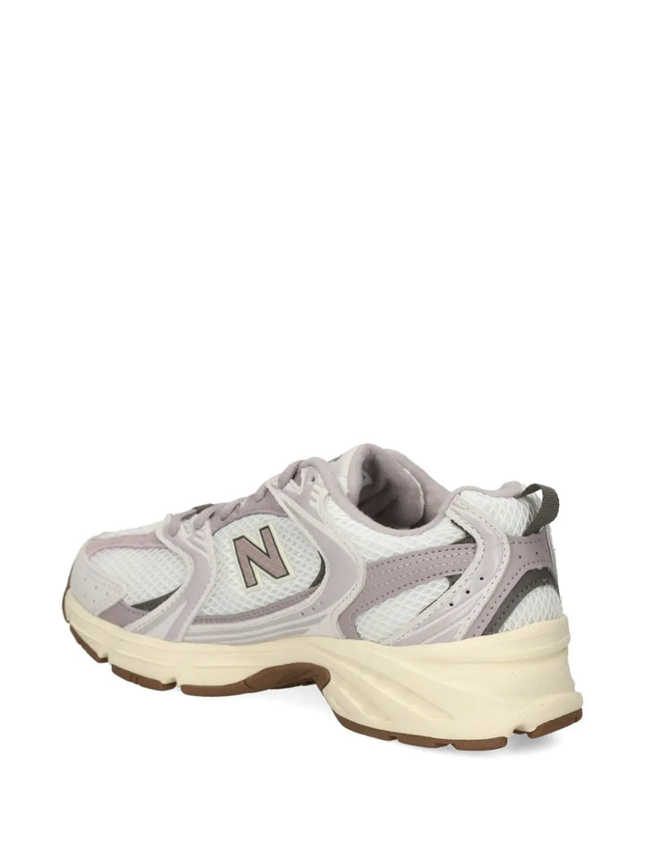 New Balance 530 Logo-Patch — White — Size US M 3.5 - US W 5 — Top View