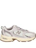 New Balance 530 Logo-Patch — White — Size US M 3.5 - US W 5 — Front View