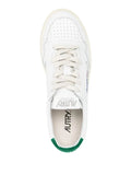 Autry Medalist Lace-Up — White — Size US M 3.5 - US W 5 — Back View