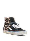 PAUL EASTERLIN Caly Star Leopard High-Top — Beige — Size US M 3.5 - US W 5 — Side View