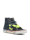 PAUL EASTERLIN Caly Star Colourblock High-Top — Blue — Size US M 3.5 - US W 5 — Side View